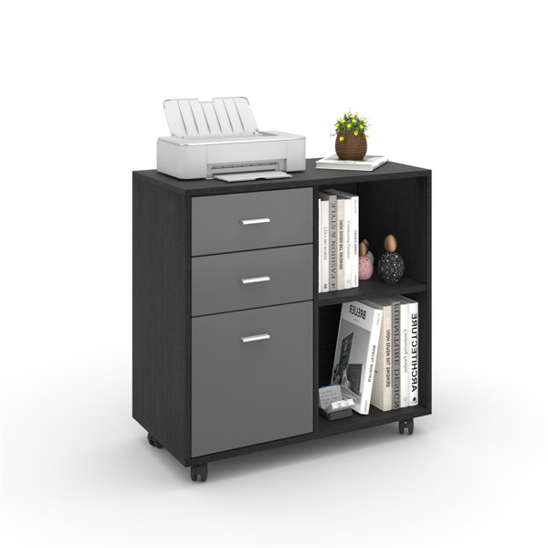 Latitude Run® File With 3 Drawers Mobile Side File